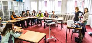 Insted in Chamonix provides language courses for all students