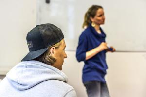 Learning french in Chamonix